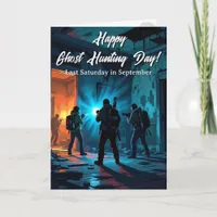 Happy Ghost Hunting Day! Funny Holiday Card