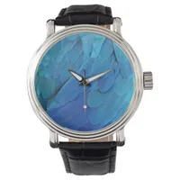 I'm blue - Macaw feathers Watch