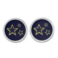 Stellar Gold Cufflinks