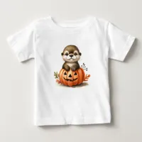 Adorable Halloween Otter Baby T-Shirt