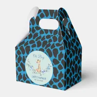 Oh Boy! Baby Giraffe Baby Shower  Favor Boxes