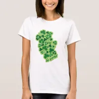 So Lucky Funny Shamrock Art Fun  T-Shirt