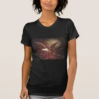 Eagle and Fireworks T-Shirt