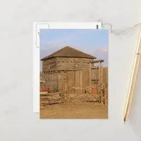 Fort in Fort Madison, Iowa along Mississippi River Postcard