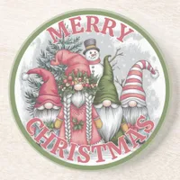 Christmas Gnomes Coaster