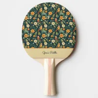 Parrot Jungle Ping Pong Paddle