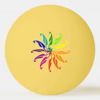 Ping Pong Ball - Color Wheel Leaves