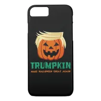 Trumpkin Make Halloween Great Again Quote iPhone 8/7 Case