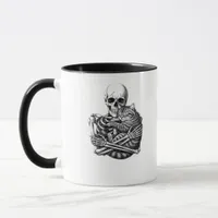 Till Death Do Us Part Quote Classic Design Mug
