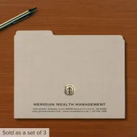 Stylish File Folders for Financial Professionals