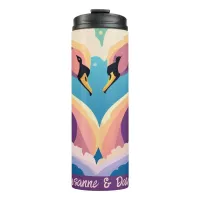 Swans In Love Thermal Tumbler