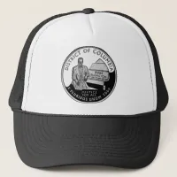 Faux District of Columbia Quarter Trucker Hat