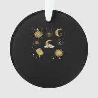 Whimsigoth Sun Moon Witchy Classic Ornament