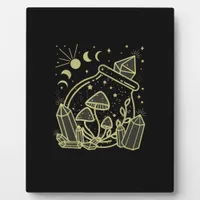 Goblincore Aesthetic Cottagecore Academia Mushroom Plaque