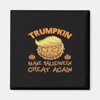 Trumpkin Halloween Pumpkin Magnet