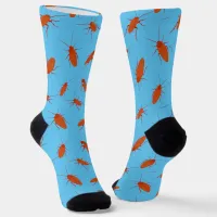 Cockroach Funny Pest Patterned Socks