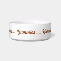 Pet bowl - Yummies