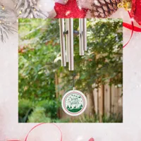 Red and Green Warm Winter Wishes Merry Christmas | Wind Chime