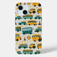 School Bus iPhone 15 Case