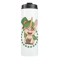 St Patrick Unicorn Thermal Tumbler