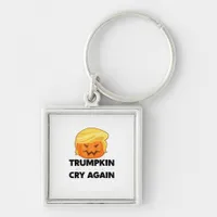 Make Liberals Cry Again Trumpkin Halloween Keychain