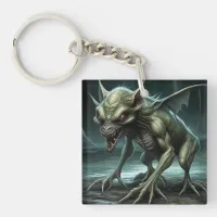 Chupacabra - Cryptid Monsters or Animals Keychain