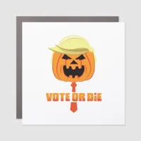 Trumpkin Classic For Halloween Car Magnet