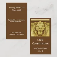 Bus. Card - Architectural Element