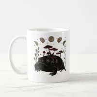 Academia Moon Witchy Goblincore Aesthetic Frog Cla Coffee Mug