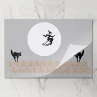 Placemat Pad - Halloween Scene