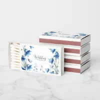 Bluebells Floral Wedding  Matchboxes