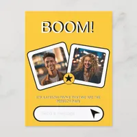 Boom, Dating App Matched Photo Profiles  Postcard