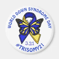 World Down Syndrome Day is March 21st   Magnet