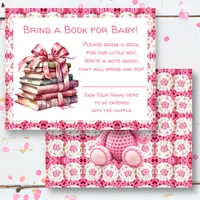 Baby Shower Bring a Book for Baby Flyer