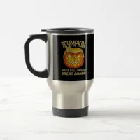 Trumpkin Make Halloween Great Again Funny Pumpkin  Travel Mug
