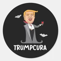 Halloween Dracula  Funny Classic Classic Round Sticker