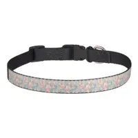 Dog Pattern Pastel Colors Minimalist Illustration Pet Collar