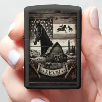 Kevin's Farm Horse Zippo Lighter