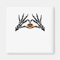 Spooky Heart Hands Dark Gothic Tone Magnet