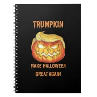 Sweatshirt, Trumpkin, Halloween Classic Notebook