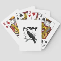 F-Caw-F Poker Cards