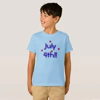 t-shirt - July 4th (kids)