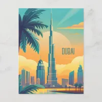 Travel to Dubai Postcard