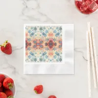 Vintage Snowflakes Pattern - Paper Napkins