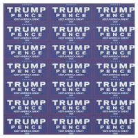 Trump & Pence Keep America Great 2020, ZSSG Fabric