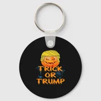 Trumpkin Funny Design For Halloween Keychain