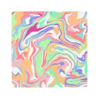 Sherbert Swirls    Metal Print