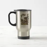Cottagecore Mushroom Botanical Witchy Frog Goblinc Travel Mug