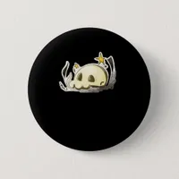 Cute Skull Oversized Button