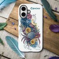 Astrology Infused Cancer Zodiac AI-Generated iPhone 16 Case